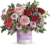 Teleflora's Washed In Pink Bouquet Flowers