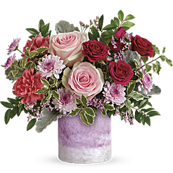 Teleflora's Washed In Pink Bouquet