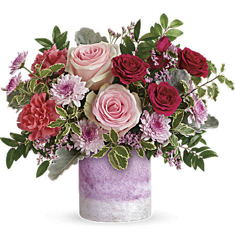 Teleflora's Washed In Pink Bouquet