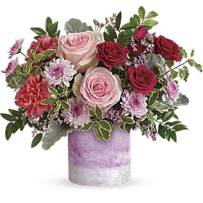Teleflora's Washed In Pink Bouquet