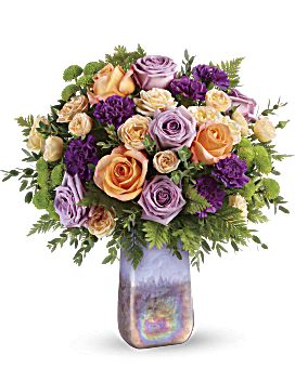 Purple , Roses , Amethyst Sunrise Bouquet , Same Day Flower Delivery By Teleflora