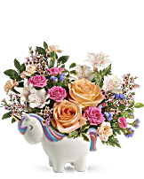Teleflora's Be Happy® Bouquet with Roses - Teleflora