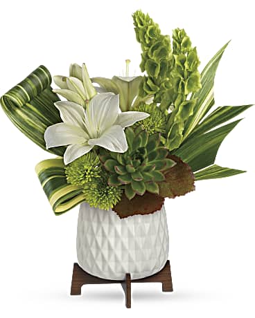 Teleflora S Busy Bee Pitcher Bouquet Teleflora