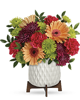 Teleflora's Mid Mod Brights Bouquet Bouquet