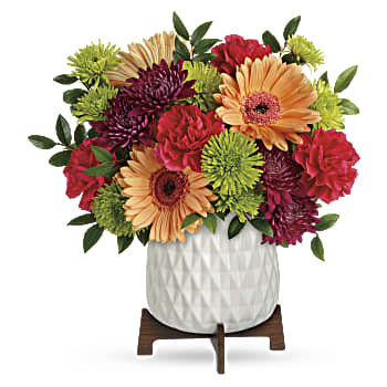 Teleflora's Mid Mod Brights Bouquet