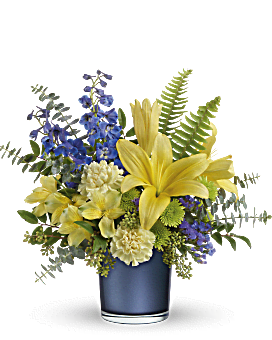 Teleflora's Sapphire Sunrise Bouquet