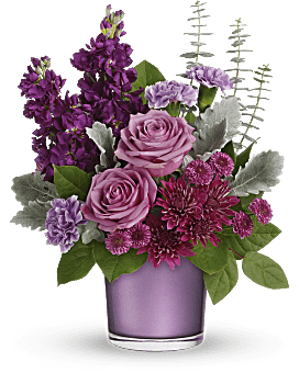 Teleflora's Always Amethyst Bouquet Bouquet
