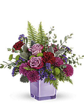 Teleflora's Purple Serenity Bouquet