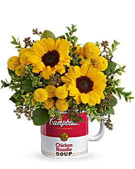 Bouquet chaud de souhaits de Campbell's® par Teleflora Bouquet