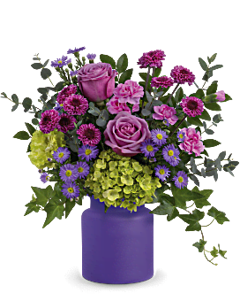 Teleflora's Amethyst Awe Bouquet Bouquet