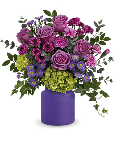 こたつ amethyst Teleflora's Amethyst Awe Bouquet - Teleflora