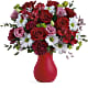 Kissed With Crimson Bouquet