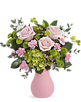 Teleflora's Breezy Pink Bouquet