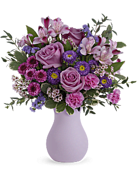 Teleflora's Prettiest Purple Bouquet