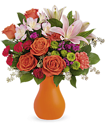 Teleflora'sHappyGoCitrusBouquetDX