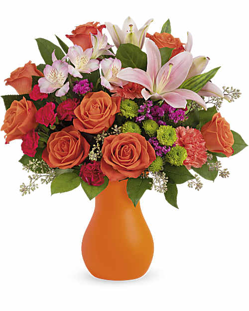 Teleflora's Happy Go Citrus Bouquet - Teleflora