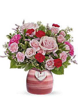 de Teleflora rose rêvasse bouquet