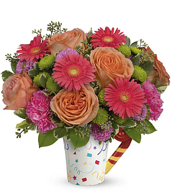 Teleflora's Time To Celebrate Bouquet Flowers