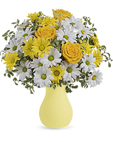 Teleflora'sUpsyDaisyBouquetDX