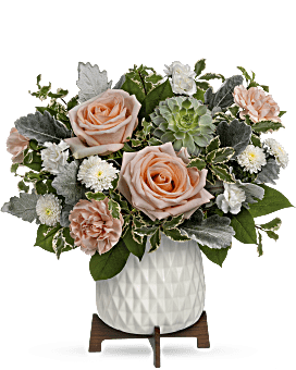 Bouquet Rose moderne de Teleflora