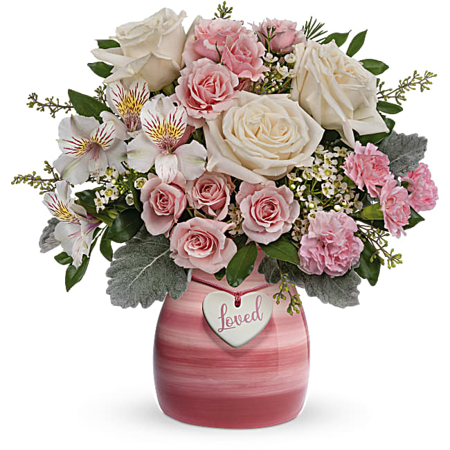 Teleflora's Sweet Shades Of Pink Bouquet