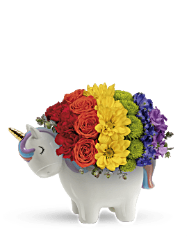 Teleflora's Dreaming of Rainbows Bouquet Bouquet