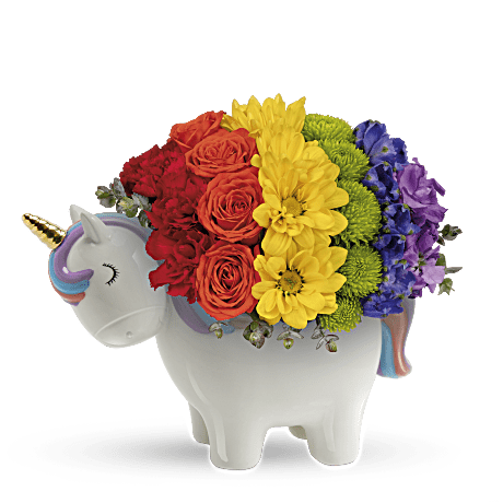 Teleflora's Dreaming of Rainbows Bouquet