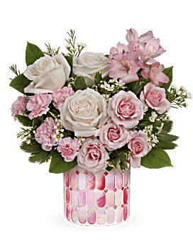 Sweet Clouds Bouquet , Mixed Bouquets , Same Day Flower Delivery , Multi-Colored , Teleflora