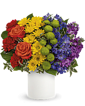 Teleflora's Rainbow Love Bouquet Bouquet