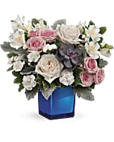 Teleflora's Enchanting Blue Bouquet
