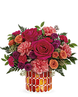 Teleflora's Sunset Blooms Bouquet Bouquet