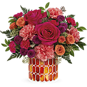 Teleflora's Sunset Blooms Bouquet