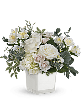 Teleflora's Peaceful Clouds Bouquet Bouquet