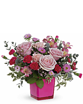 Teleflora's Rosy Moment Bouquet