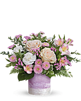 Teleflora's In A Blush Bouquet