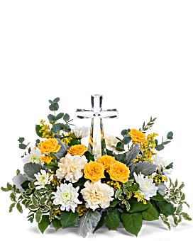 Disposition de fleurs de bouquet Be The Light de Teleflora