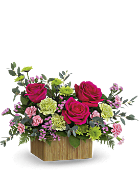 Chasing Sunsets Bouquet , Roses , Same Day Flower Delivery , Pink , Teleflora