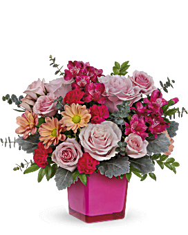Growing Love Bouquet , Mixed Bouquets , Same Day Flower Delivery , Pink , Teleflora