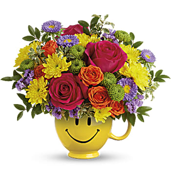 Teleflora's Choose Happy Bouquet