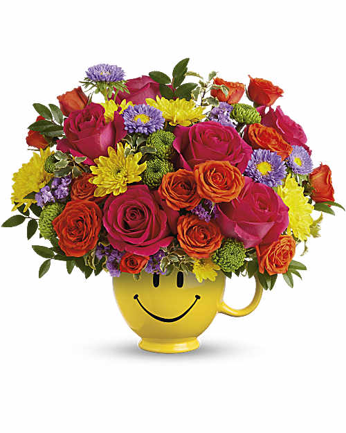 Teleflora's Choose Happy Bouquet - Teleflora