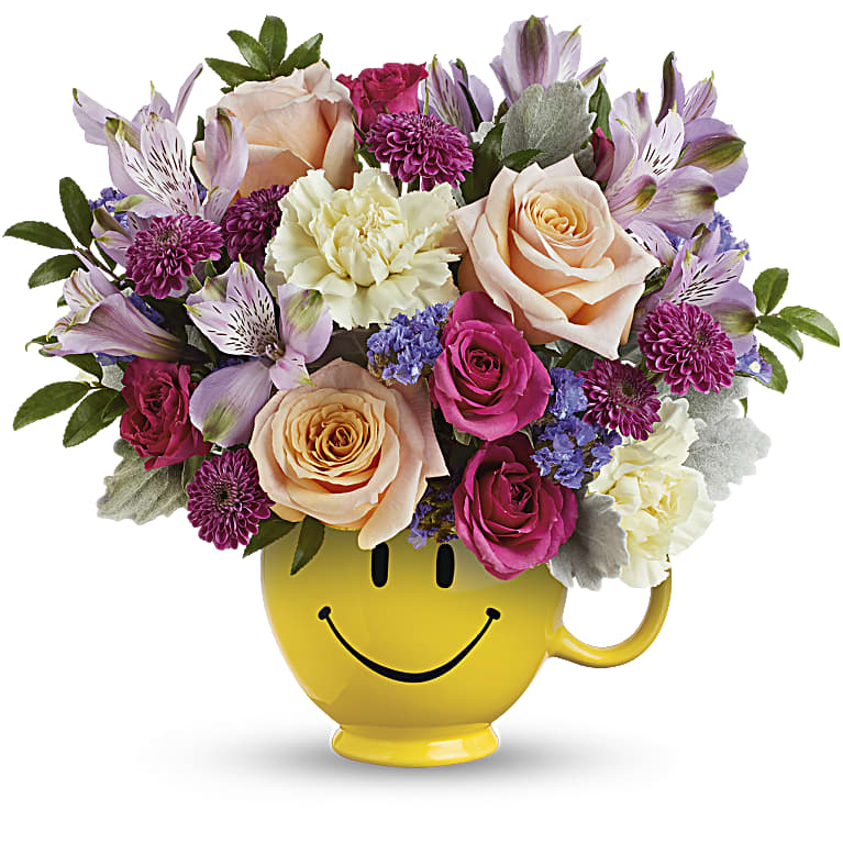 Embrace Happiness Bouquet — Teleflora (from $59.99) | SendFlowers.io