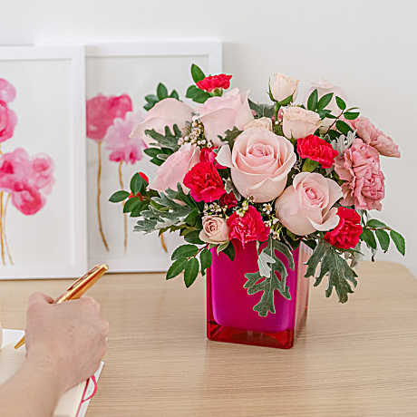 Teleflora's Pink Empowerment Bouquet - Teleflora