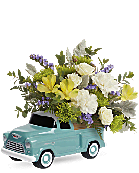 Teleflora's Chevy Trucking Blossoms Bouquet