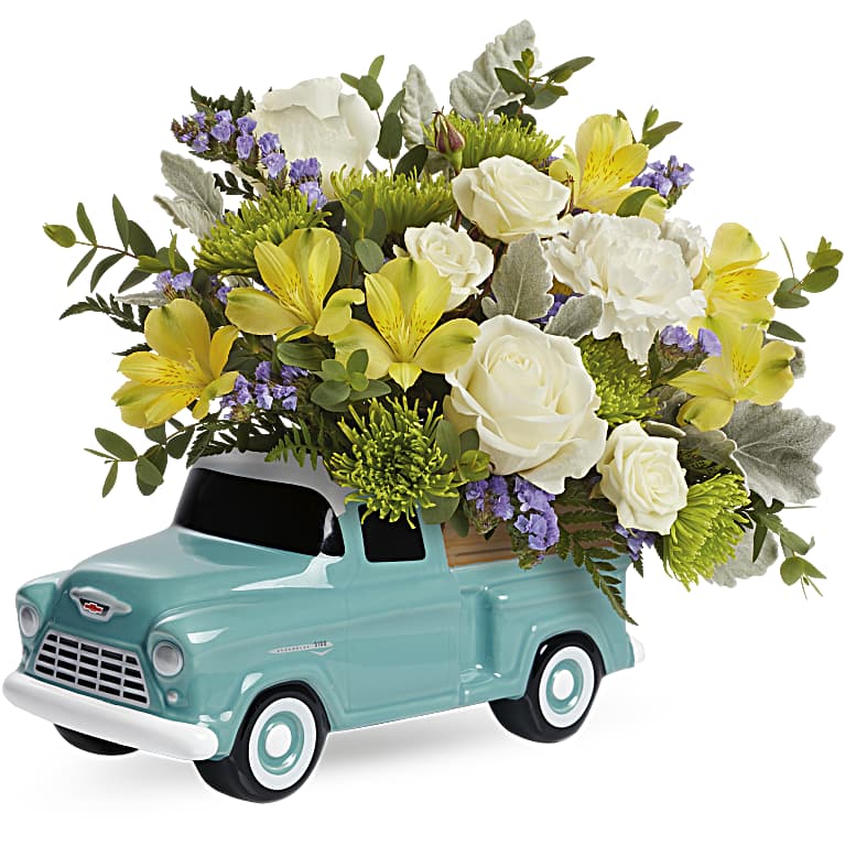 Chevy Trucking Blossoms Bouquet