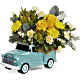 Chevy Blooming Pickup Bouquet