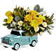 Chevy Blooming Pickup Bouquet