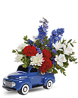 Teleflora's Heyday Ford Pickup Bouquet Bouquet