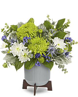 Modern Chic Bouquet , Chrysanthemums , Same Day Flower Delivery , Multi-Colored , Teleflora