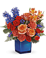 Teleflora's Blue Daydream Bouquet