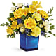 Golden Blue Bouquet